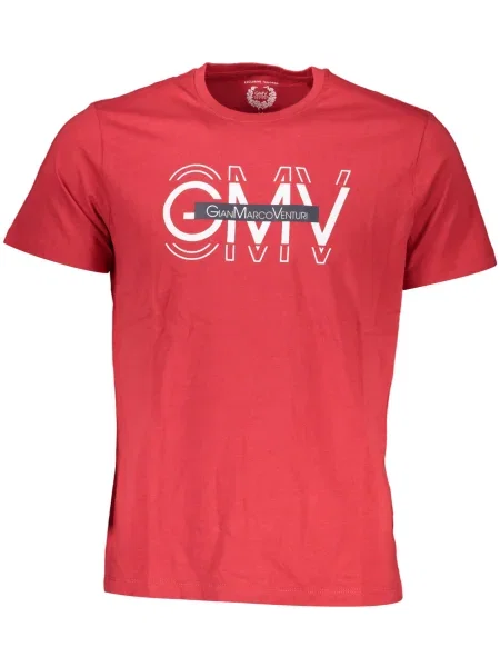 Tricou Gian Marco Venturi scurt roșu