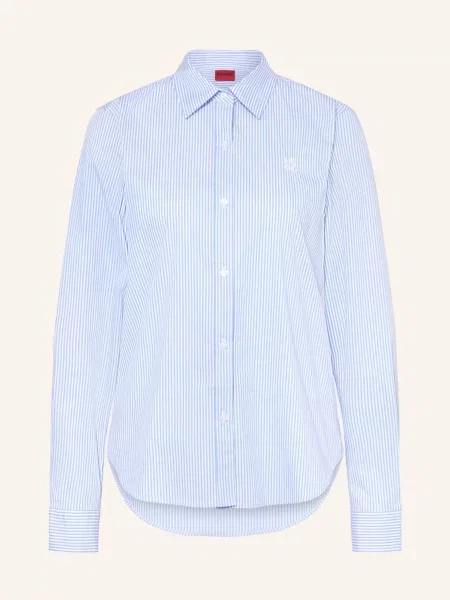Hugo Bluzka The Essential Shirt blau biała