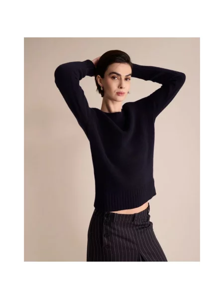 Sweter Ines De La Fressange Paris wełniany niebieski
