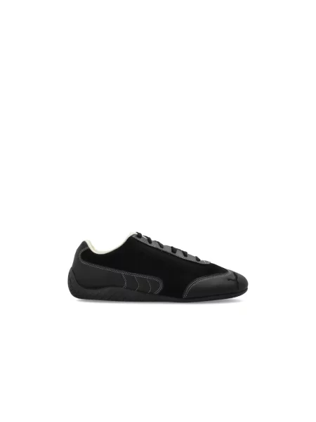 Puma sneakersy skórzane Speedcat Icons czarne
