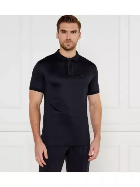 Emporio Armani Tenisz póló kék