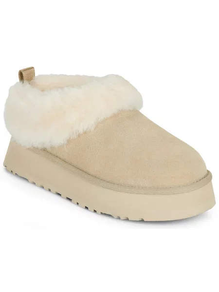 Ugg Mules Na Platformě Tazzelle krémová béžové