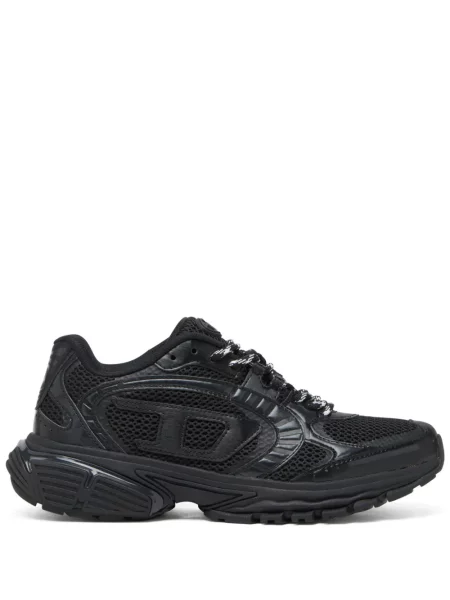 Sneakerși Diesel plasă negru