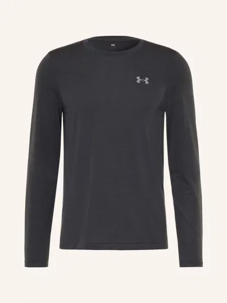 Under Armour Funkční Tričko Ua Wool Run černá