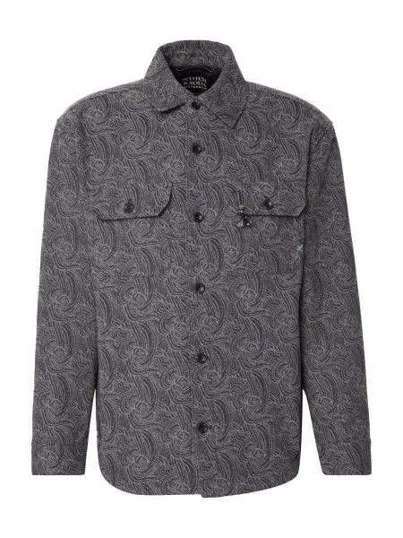 SCOTCH & SODA Geacă de primăvară-toamnă albastru noapte gri