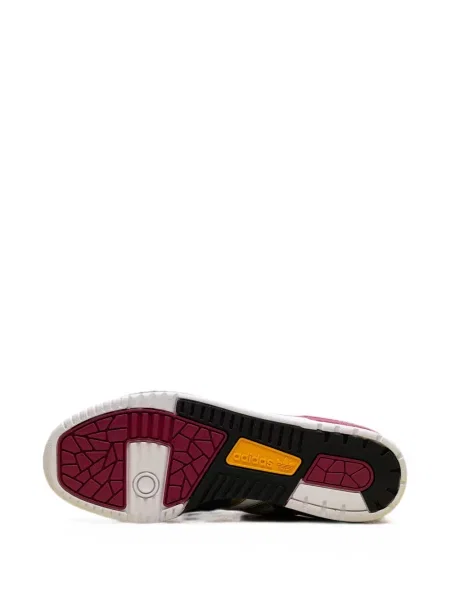 Sneakerși Adidas alergare cu dungi albastru