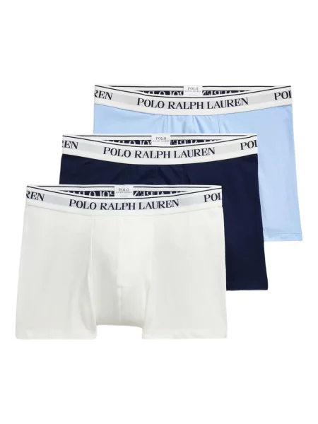 Matlasat chiloți Polo Ralph Lauren din piele albastru