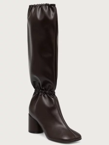 Maison Margiela csizma női bőr barna