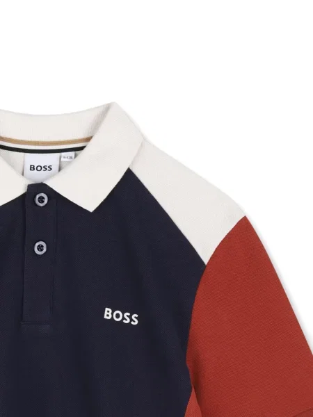 Koszulka polo dziecięca Bosswear niebieska