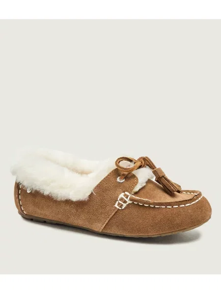 EMU Australia Căptușite mocasini Martina | piele întoarsă zamsz | cu adaos de lână | shearling bej