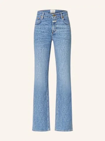 Closed Jeansy Bootcut Jovanna blau niebieskie