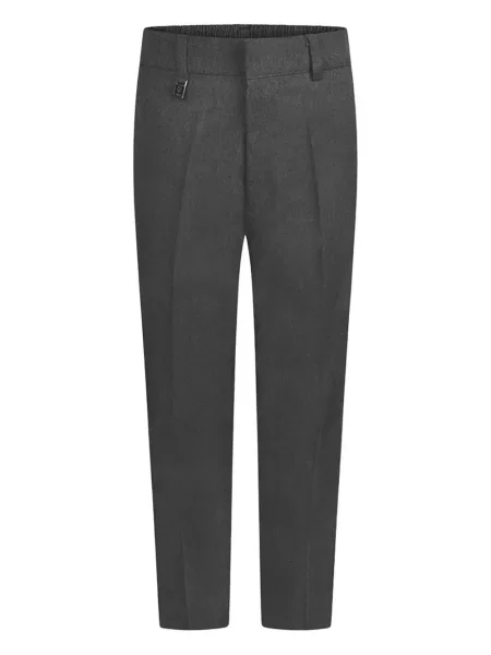Spodnie dziecięce Zeco Schoolwear szare
