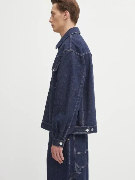 Τζιν μπουφάν VETEMENTS Hip-Hop Denim ναυτικό μπλε