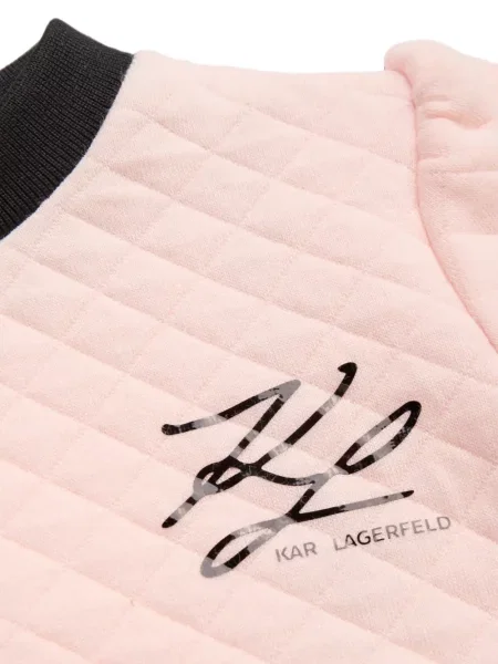 Dětské sukně Karl Lagerfeld růžové