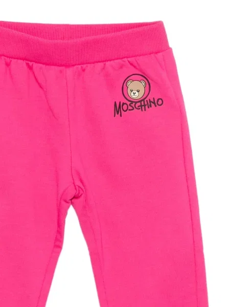 Komplet dresowy dziecięcy Moschino różowy