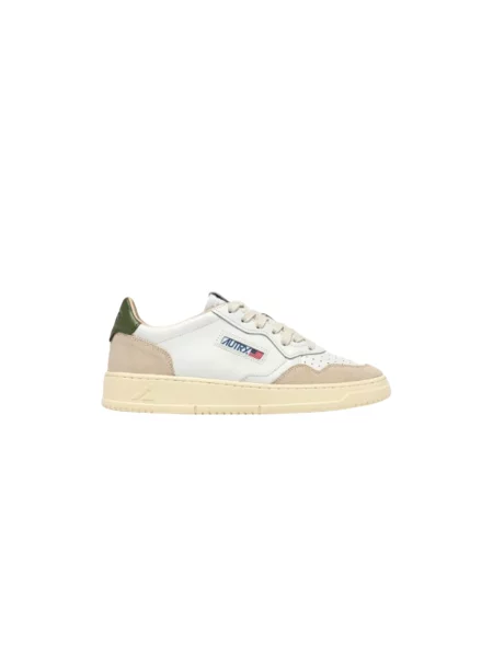 Sneakersy Autry skórzane białe