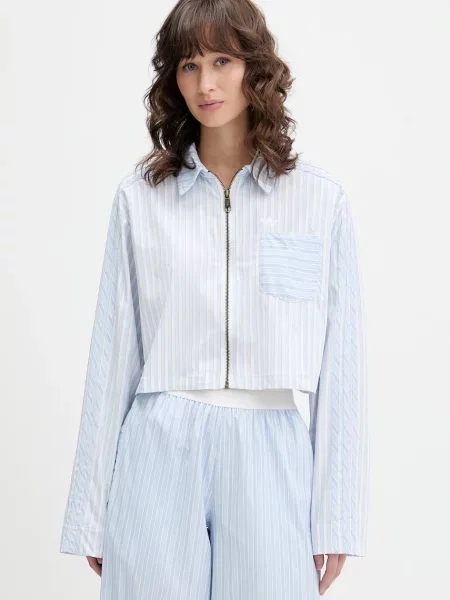 Adidas Originals cămașă albastru