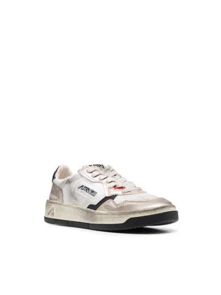 Sneakersy Autry skórzane retro białe