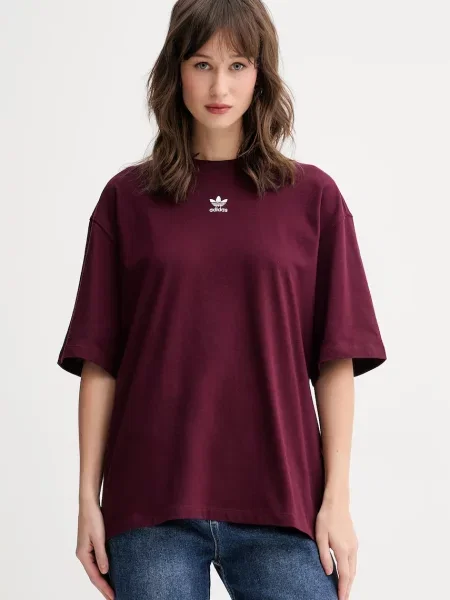 Adidas Originals kratka majica bordo