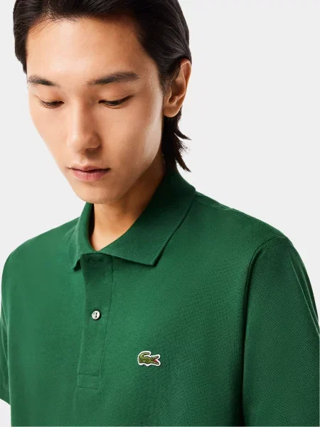 Поло Lacoste зелений