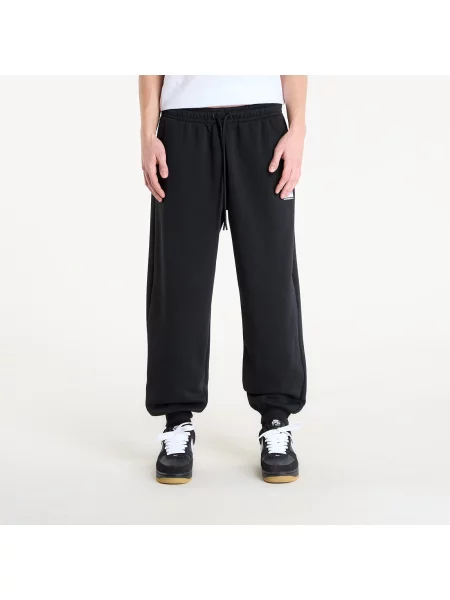 Pantaloni de trening Jordan Brooklyn Fleece Pants Black/ White XL alb