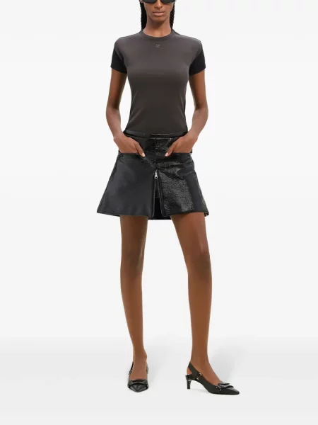 Sijonas Courreges juoda