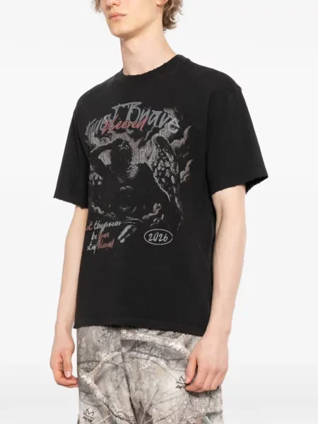 Grafic tricou Warman cu imagine gri