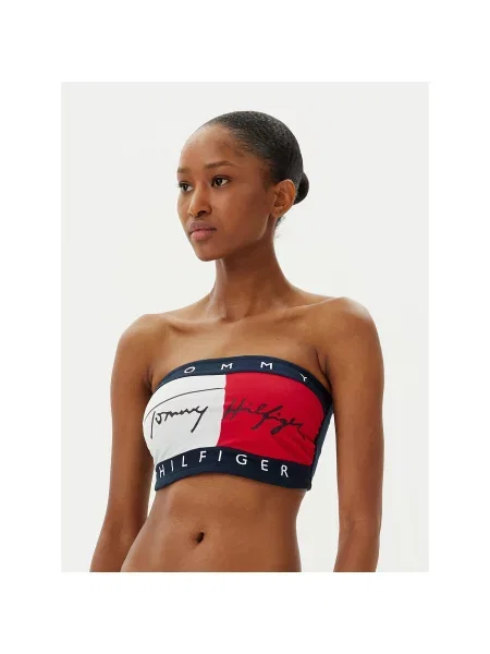 Tommy Hilfiger Grudnjak bez žice tamnoplava