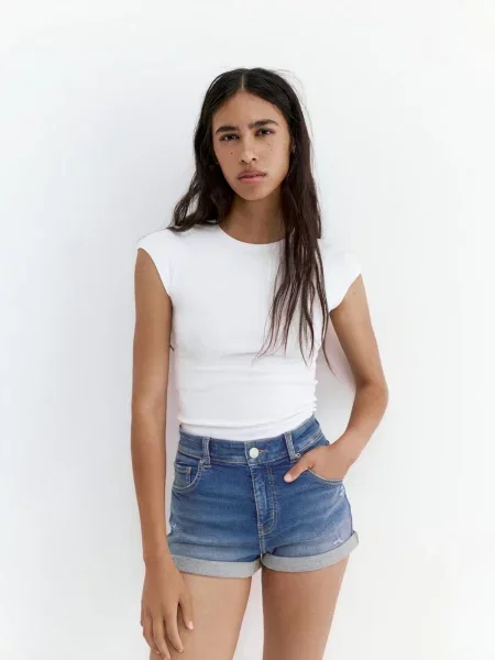 Pull&Bear Džínsy denim modrá