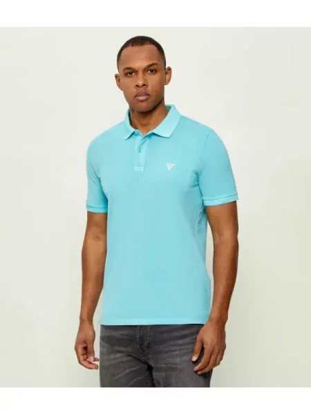 Guess Underwear Tenisz póló NEW SS basic kék