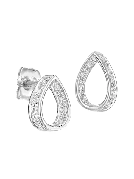 DIAMANT LETERNEL Náušnice zlatá