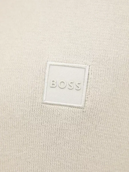 Шерстяной свитер Boss Orange черный