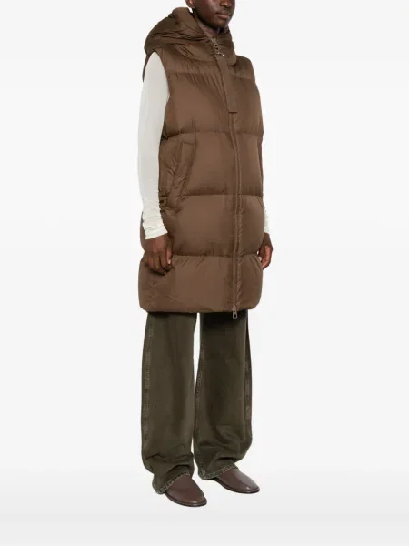 Vestă Marc O'polo cu glugă maro