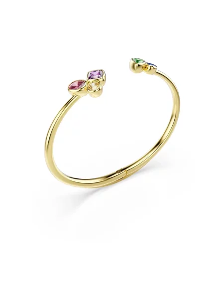 Swarovski bransoletka pozłacana z cyrkonią IMBER żółta