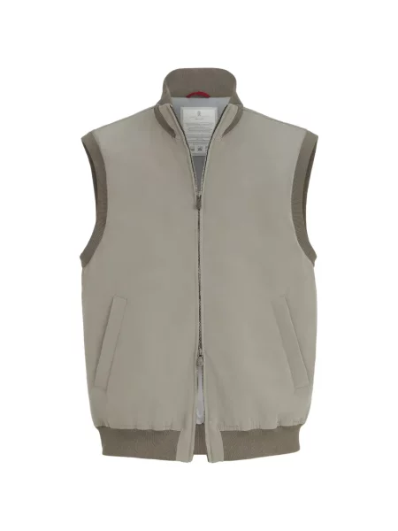 Vestă Brunello Cucinelli gri