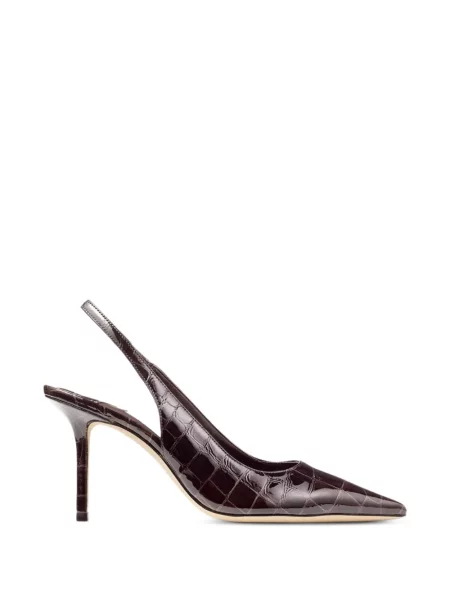 Pantofi cu toc Jimmy Choo maro