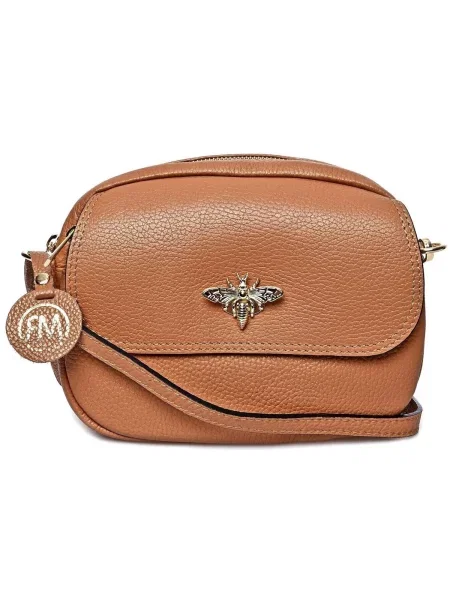 Crossbody kabelka Roberta M hnedá