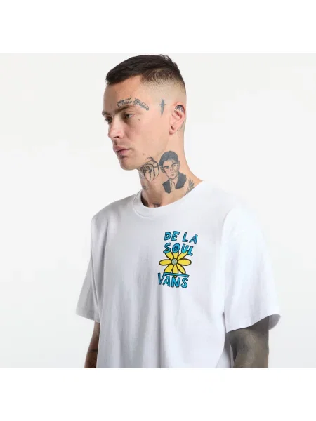 Tricou Vans De La Soul D.A.I.S.Y SS Tee White S alb
