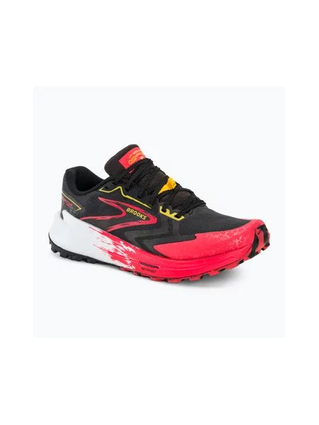 Черевики для бігу Brooks Catamount 3 black/diva pink/lemon chrome чорні