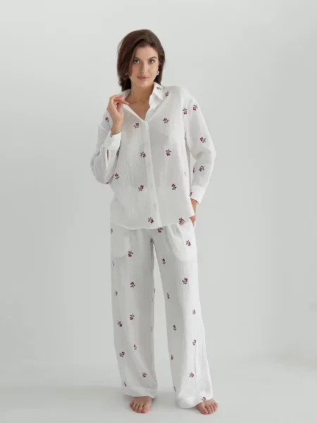 Штани повсякденні FORLY білий