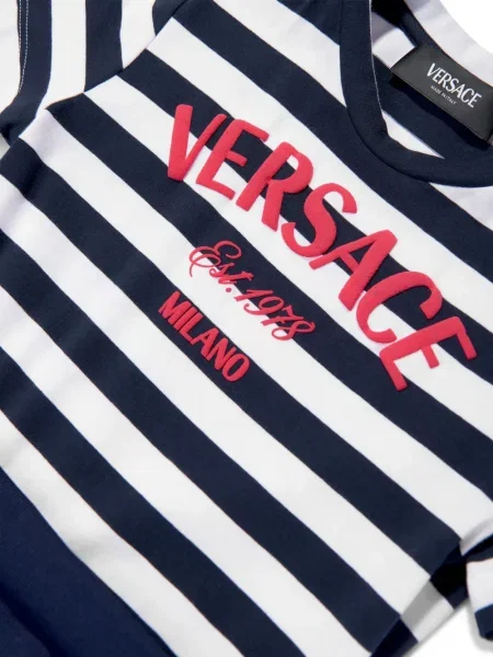 Sukienka dziecięca Versace niebieska
