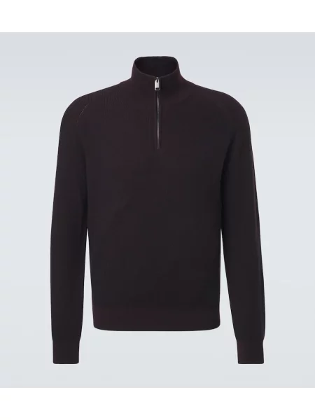 Pulover Brioni de lână violet