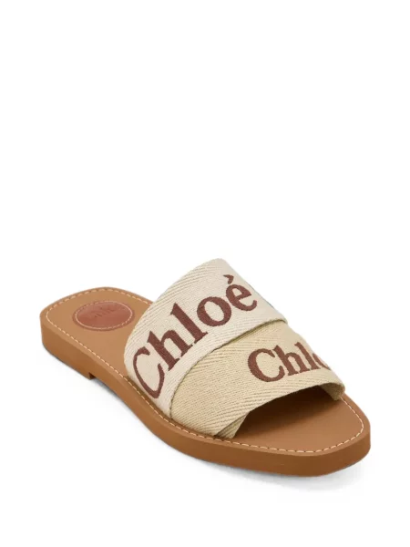 Sandale Chloé cu broderie