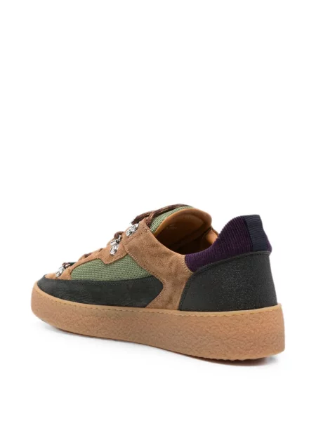 Sneakerși Dsquared2 cu șireturi din dantelă maro