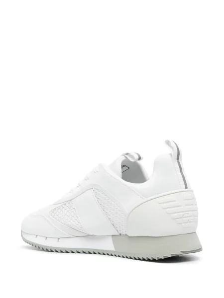 Sneakersy Ea7 Emporio Armani w paski białe