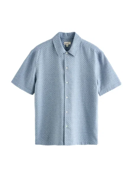 Next Košile chladná modrá bílá