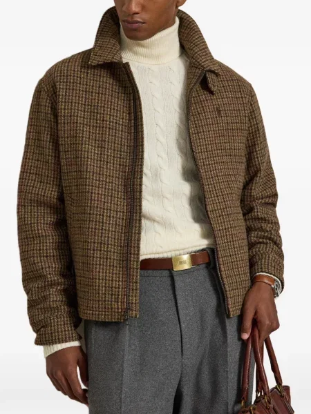 Șosete Polo Ralph Lauren cu model herringbone cu broderie plasă albastru