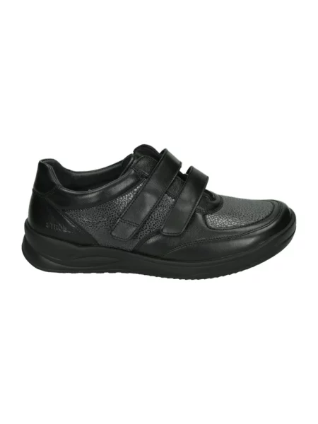 Sneakersy Strober skórzane czarne
