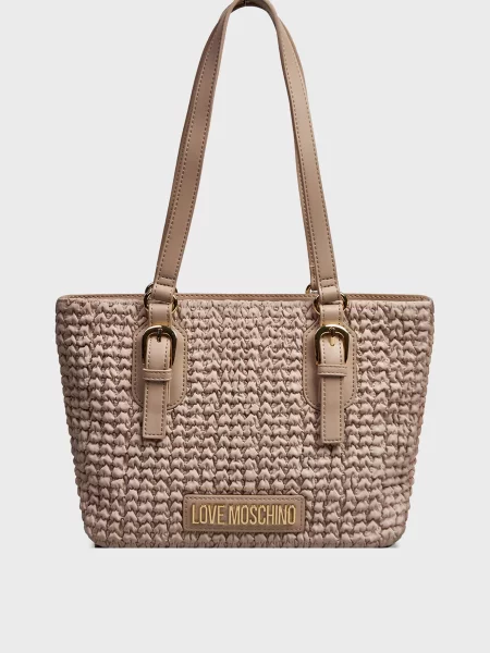 Сумка Love Moschino бежева