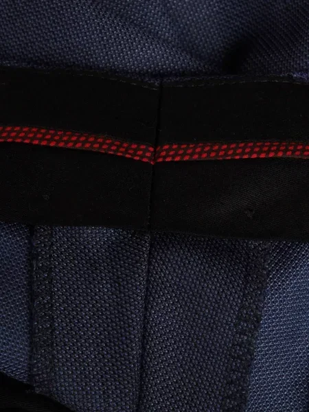 Vilnonės kelnės Boss Green Hugo Boss mėlyna